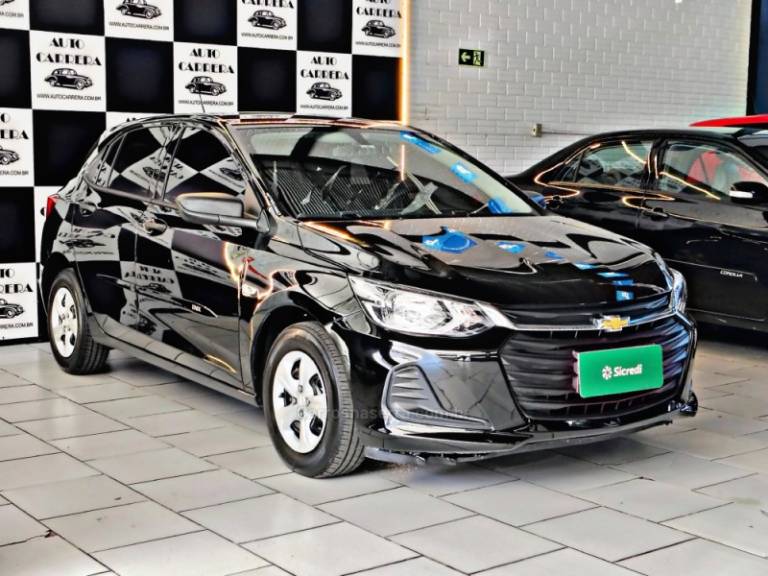 CHEVROLET - ONIX - 2020/2020 - Preta - R$ 59.900,00
