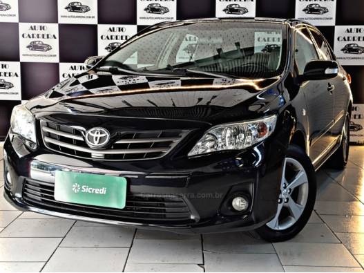 TOYOTA - COROLLA - 2013/2014 - Preta - R$ 66.900,00