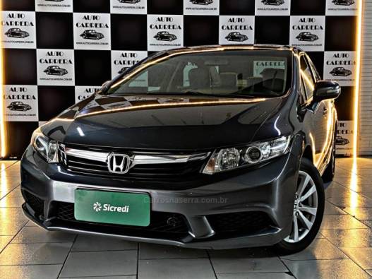 HONDA - CIVIC - 2013/2013 - Cinza - R$ 66.900,00